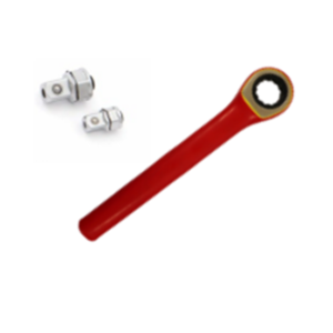 Insulated Ratchet with 1/2" Adapter